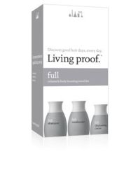 Комплект от шампоан, балсам и крем за богат обем и плътност Living Proof Full Travel Kit with Thickening Cream 3х60мл