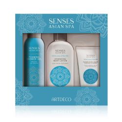 Комплект за тяло - пяна, лосион и крем за ръце с бял лотос Artdeco Asia Span Skin Purity Kit