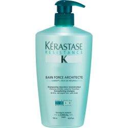 Заздравяващ шампоан за изтощена коса Kerastase Bain Force Architecte 500мл