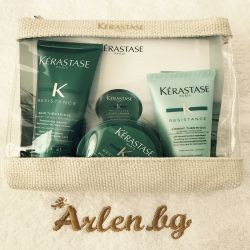 Комплект за път за възстановяване на изтощени коси - Шампоан, маска и мляко Kerastase Résistance Thérapiste
