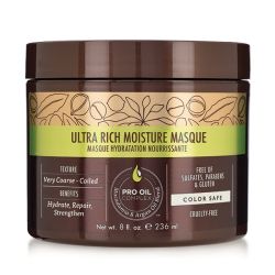 Ултра хидратираща маска за непокорна и много плътна коса Macadamia Ultra Rich Moisture Masque 236ml