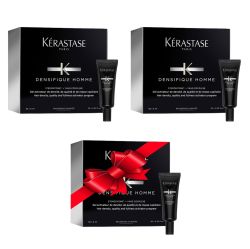 2 + 1 ПОДАРЪК! Ампули за сгъстяване на косата за мъже Kerastase Densifique Homme 3х30х6мл