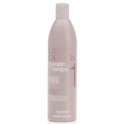 Дълбоко почистващ шампоан Alfaparf Lisse Design Keratin Therapy Deep Cleansing Shampoo 500ml