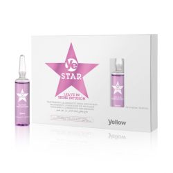 Серум-ампули за обем и ярък цвят Alfaparf Yellow Star Leave-In Shine Infusion 6x13ml