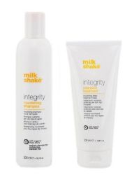 Подхранващ комплект от шампоан и маска с масло мурумуру milk_shake Integrity 