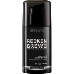 Скулптурираща паста със силна фиксация за мъже Redken Brews Men's Work Hard Molding Paste 100ml