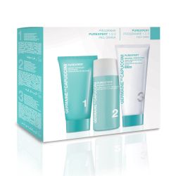 Комплект за лице - гел, ексфолиант и крем за мазна кожа Germaine de Capuccini PureExpert Kit