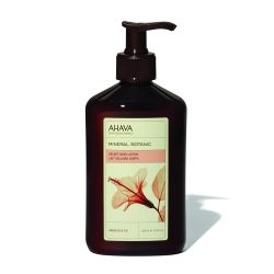 Минерален лосион за тяло с ботанически екстракти AHAVA Mineral Botanic Body Lotion Hibiscus 400ml