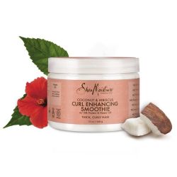 Натурален изглаждащ крем за къдрици с кокос и хибискус Shea Moisture Coconut & Hibiscus Curl Enhancing Smoothie 340g