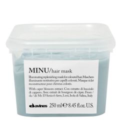 Озаряваща и регенерираща маска за боядисвана коса Davines MINU HAIR MASK 250мл