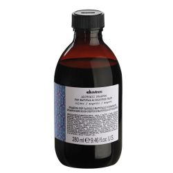 Подчертаващ цвета шампоан за платинено руса, изсветлена или бяла коса Davines Alchemic shampoo Silver 280 ml
