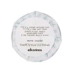  Моделираща глина за небрежен външен вид за всеки тип коса Davines Strong Moulding Clay 75 мл