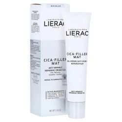 Матиращ гел-крем за лице против фини линии и бръчки Lierac Cica Filler Gel-crème Anti-rides Reparateur 40 мл