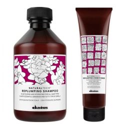 Комплект за обем и уплътняване на тънка коса DAVINES Replumping DUO