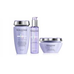Комплект шампоан, маска и серум за матиране на руса коса Kerastase Blond Absolu Trio