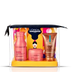 Комплект за път - шампоан, маска и термокрем за увредена коса Loreal Travel Kit SE Inforcer