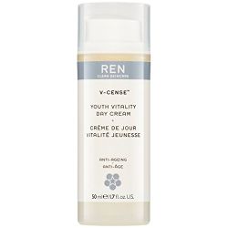 Дневен крем за неутрализиране на градския сив тен REN V-Cense Youth Vitality Day Cream 50ml