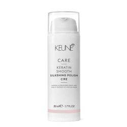Кератионов крем за блясък и анти-фриз ефект KEUNE Care Keratin Smooth Silk Polish 50мл.