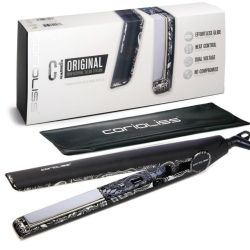 Професионална преса с титаниеви плочи Corioliss C1 Silver Paisley