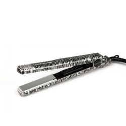 Професионална класическа преса с титаниеви плочи Corioliss C Style Silver Zebra