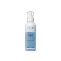 Кератинов 2-фазен спрей за подхранване и разресване KEUNE Care Keratin Smooth  2 Phase Spray 80мл.