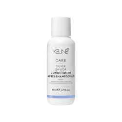 Матиращ мини балсам за свеж тон на руса и сребриста коса Keune Care Silver Savior Conditioner 80ml
