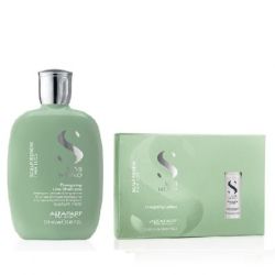 Комплект против косопад Alfaparf Semi Di Lino Scalp Care Energizing Kit