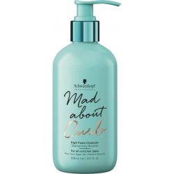 Шампоан за къдрава коса с пяна Schwarzkopf Professional Mad About Curls High Foam Cleanser 300ml