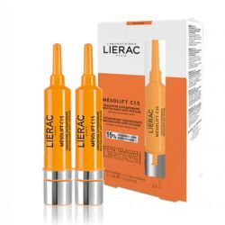 Ревитализиращ концентрат с витамин С за уморена кожа Lierac Mesolift Remineralising Anti-Fatigue Concentre 2x15ml