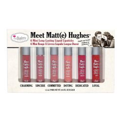 Комплект дълготрайни течни мини червила theBalm Meet Matt(e) Hughes vol.1