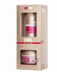Мини комплект за къдрава коса KayPro Curl Travel Kit 2x100ml