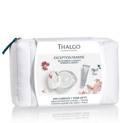 Комплект за лифтиране и подмладяване на зряла кожа THALGO Exception Marine с козметична чантичка