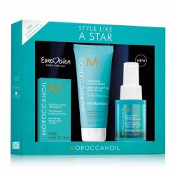 Мини комплект стилизанти за плътна коса Moroccanoil Style Like A Star