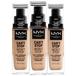 Фон дьо тен с пълно покритие NYX Can't Stop Won't Stop