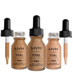 Течен фон дьо тен NYX Total Control Pro Drop 13ml