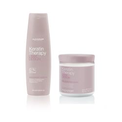 Комплект поддържащ шампоан и маска с кератин и колаген ALFAPARF Keratin Therapy Kit