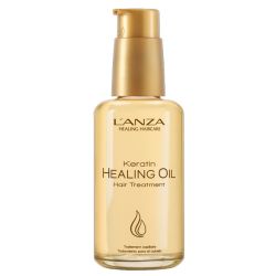 Еликсир с кератин за обем и брилянтен блясък за всеки тип коса LANZA Keratin Healing Oil Treatment 100ml