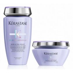 Комплект шампоан и маска за матиране на руса коса Kerastase Blond Absolu Duo