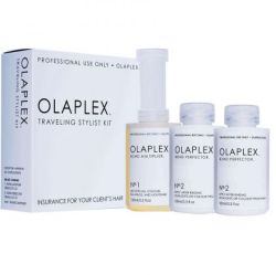 Система за предпазване и възстановяване на косата при боядисване OLAPLEX Traveling Styling Kit