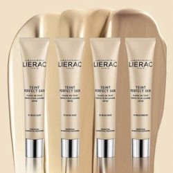 ПРОМОЦИЯ – Фон дьо тен озаряващ слънцезащитен анти-ейдж флуид SPF20 LIERAC Perfecting Illuminating Foundation 30ml