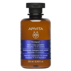 Тоник шампоан за мъже против косопад Apivita Men's Tonic Shampoo 250ml