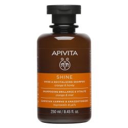 Ревитализиращ шампоан Apivita Shine and Revitalizing Shampoo 250ml