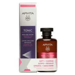 ПРОМО Лосион и шампоан за жени против косопад Apivita Women's Kit