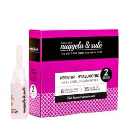 Възстановяващи ампули с кератин за увредена коса NuggelaSule Keratin-Hyaluronic Ampoules 2x10ml
