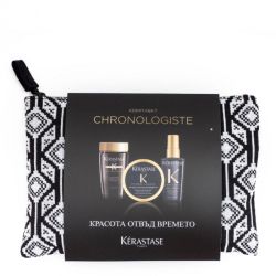 Ревитализиращ комплект за път за луксозно изживяване на сетивата Kerastase Chronologiste Travel Kit