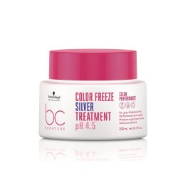 Сребърна маска за руса коса студени тонове Schwarzkopf Professional BC Color Freeze Silver Mask 200ml