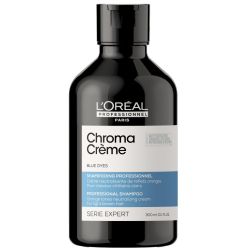 Неутрализиращ шампоан за кестенява коса Loreal Professionnel Chroma Crème Blue Shampoo 300 ml