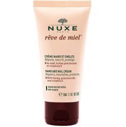 Подхранващ крем за ръце и нокти за сухи ръце NUXE Rêve de Miel Hand and nail cream 50 ml