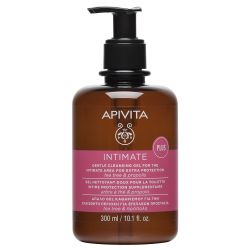 Нежен успокояващ гел за интимна хигиена Apivita INTIMATE CARE Gentle Cleansing Plus Gel 300ml