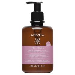 Нежен ежедневен интимен гел с pH 5 Apivita INTIMATE CARE Gentle Cleansing Gel 300ml